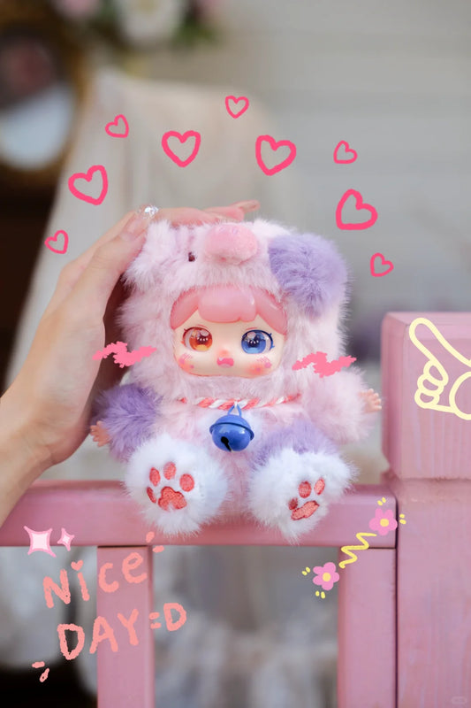 Baby Three PUFUFU Fortune Charm Bells Series Plush Blind Box